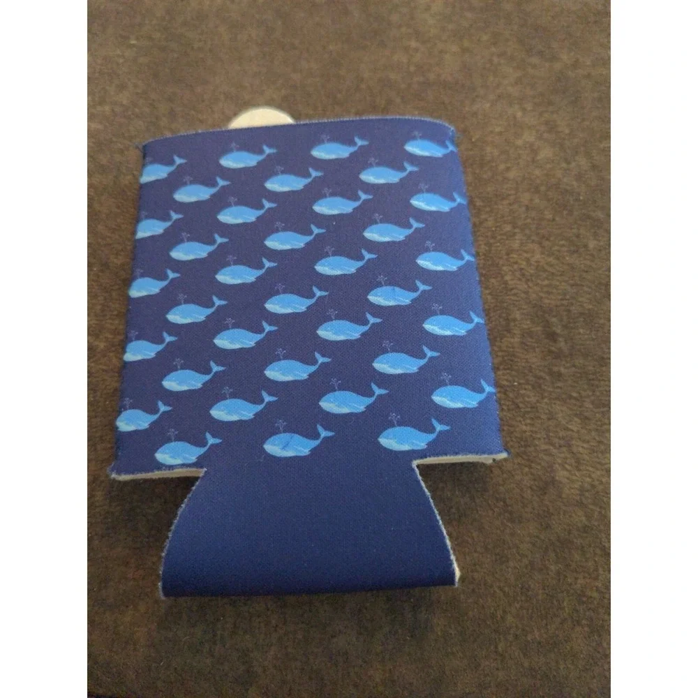 Vera Bradley Anchor‎ Whale Can Cooler Make a Splash Drink Holder